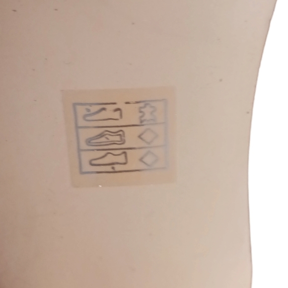 Boston Proper Silver Moon Platform Stiletto Heel Sandals Suede Cream/Gray Stone - Picture 10 of 11